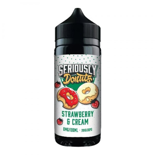 Seriously Donuts Strawberry & Cream 100ml by Doozy Vape