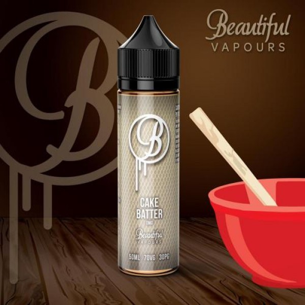 Cake Batter - Beautiful Vapours 50ml E-Liquid