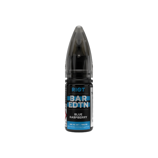 Blue Raspberry Riot Squad Bar Edition Nic Salts 10ml