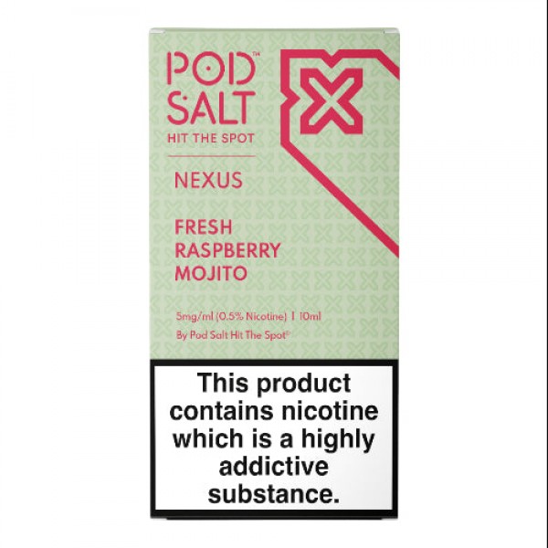 Fresh Raspberry Mojito Nexus Nic Salts 10ml