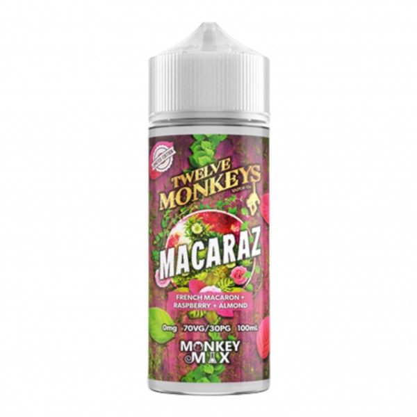 Macaraz Twelve Monkeys E Liquid 100ml