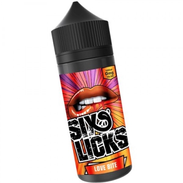 Love Bite By Six Licks 100ml E-Liquid