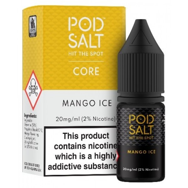 Mango Ice Nicotine Salt E-Liquid - Pod Salt 10ml