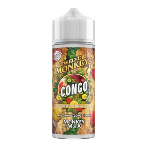 Congo Twelve Monkeys E Liquid 100ml