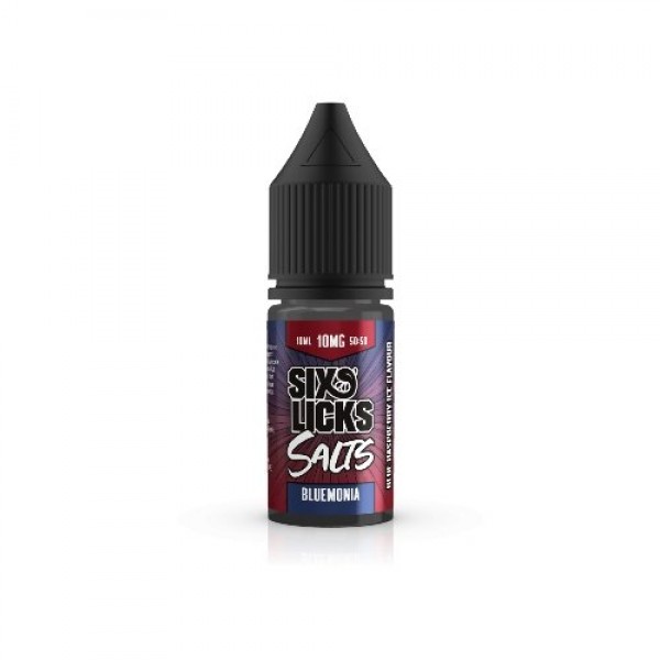 Bluemonia Six Licks Nic Salts 10ml