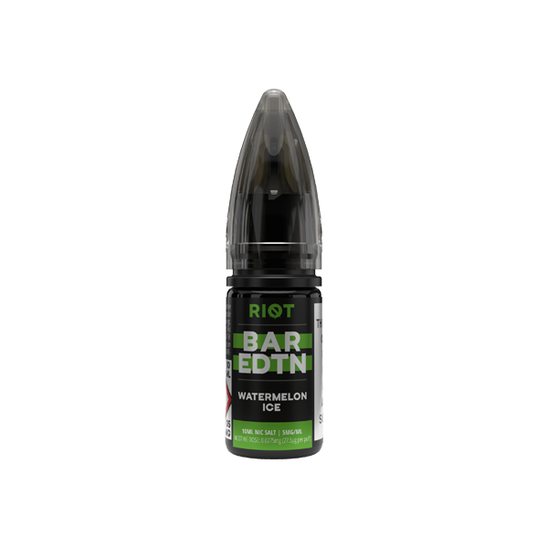 Watermelon Ice Riot Squad Bar Edition Nic Salts 10ml