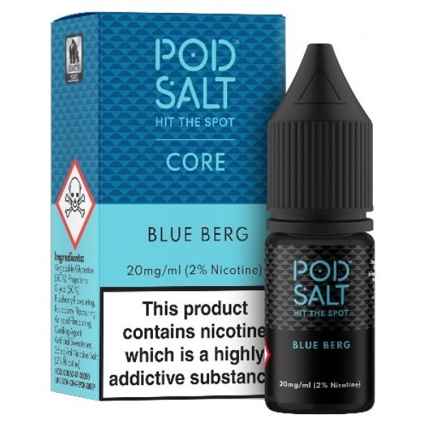 Blueberg Nicotine Salt E-Liquid - Pod Salt 10ml E-Liquids