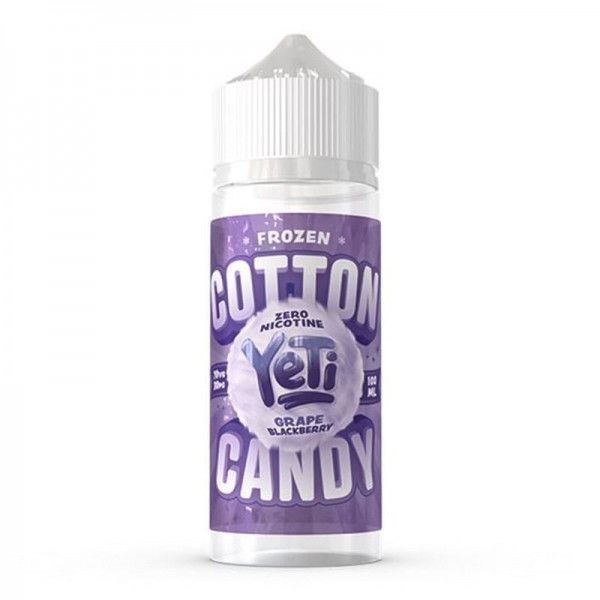 Yeti Frozen Cotton Candy Grape Blackberry 100ml