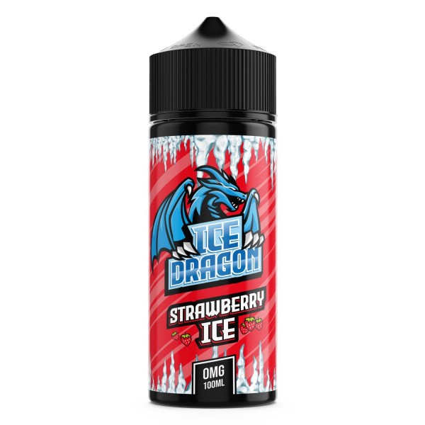 Strawberry Ice by Ice Dragon 100ml Shortfill E Liquids