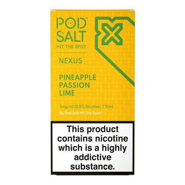 Pineapple Passion Lime Nexus Nic Salts 10ml