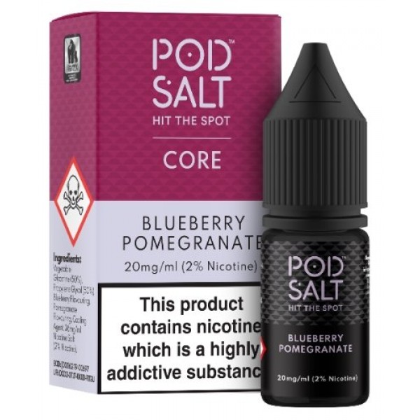 Blueberry Pomegranate Nicotine Salt E-Liquid - Pod Salt