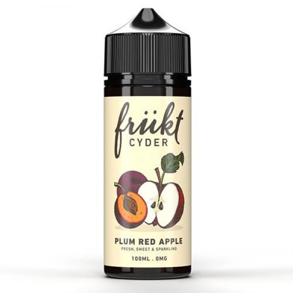 Plum Red Apple Frukt Cider 100ml Shortfill E-liquid