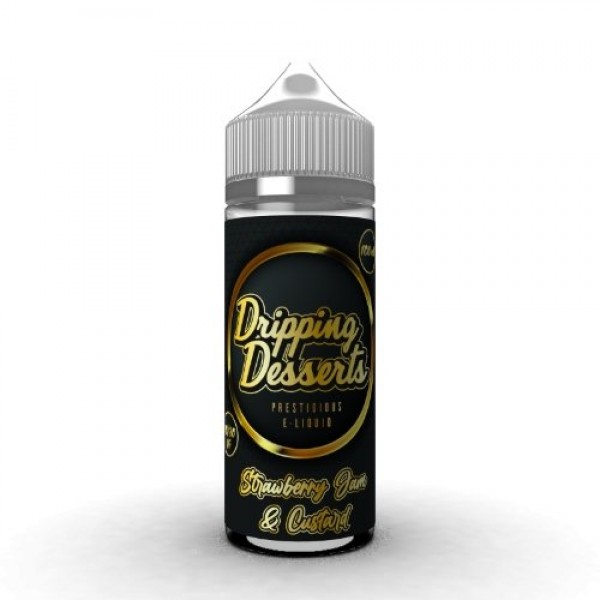 Dripping Desserts Strawberry Jam & Custard 100ml