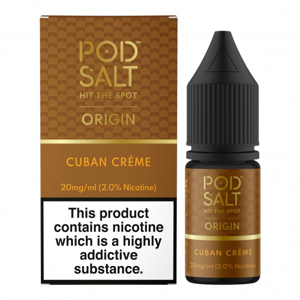 Cuban Crème Pod Salt Origin 10ml