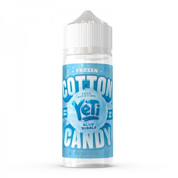 Yeti Frozen Cotton Candy Blue Bubble 100ml