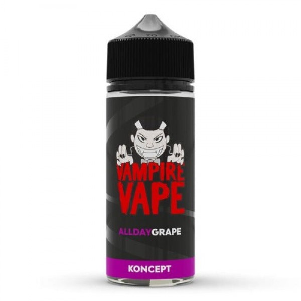 All Day Grape Koncept 100ml Vampire Vape 70VG/30PG