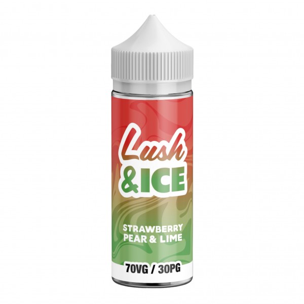 Strawberry, Pear & Lime Lush & Ice 100ml