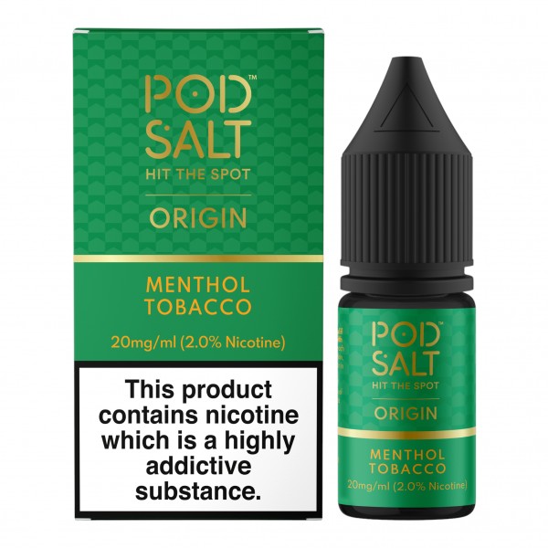 Menthol Cigarette Pod Salt Origin 10ml