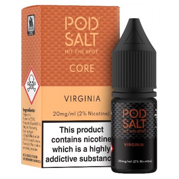 Virginia Nicotine Salt E-Liquid - Pod Salt