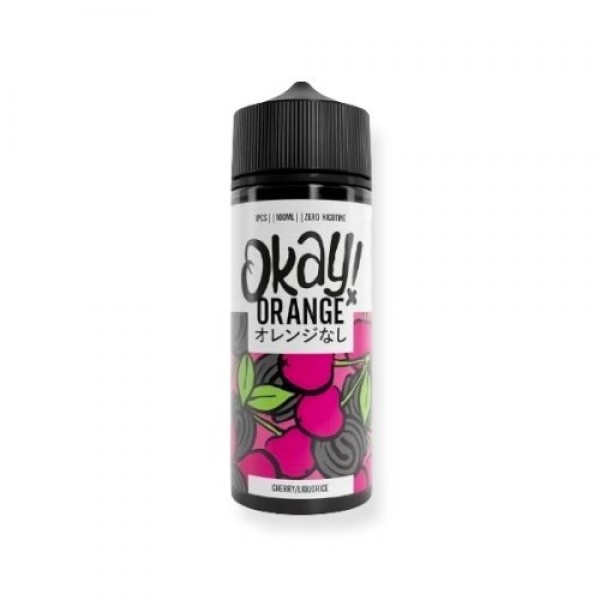 Cherry Liquorice 100ml by Okay Orange