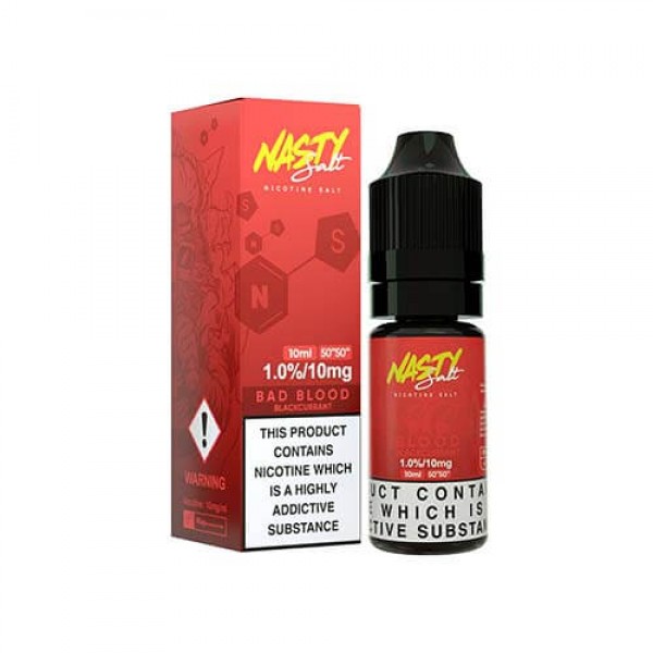 Bad Blood Nasty Salt by Nasty Juice 10ml