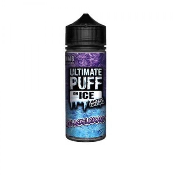 Ultimate Puff On Ice Blackcurrant 100ml Shortfill