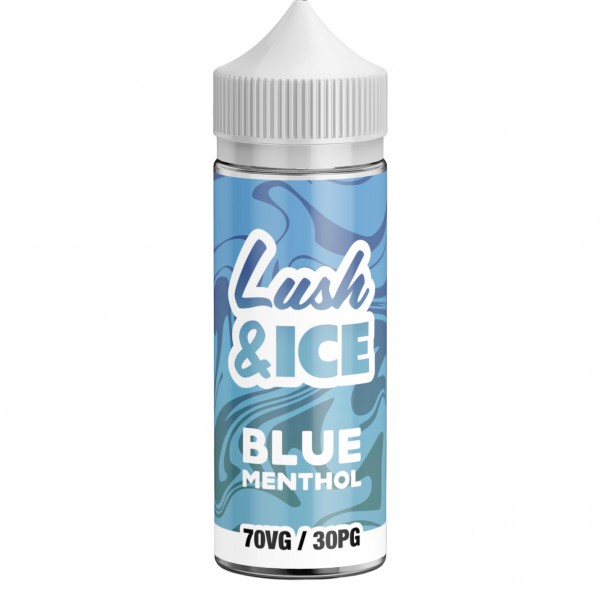 Blue Menthol Lush & Ice 100ml