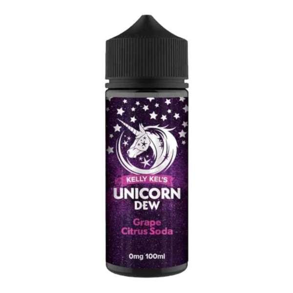 Grape Citrus Soda E Liquid by Kelly Kel's Unicorn Dew 100ml