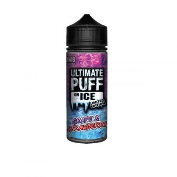 Ultimate Puff On Ice Grape & Strawberry 100ml Shortfill