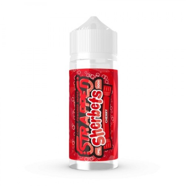 Strapped Sherbets 100ml - Cherry