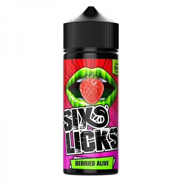 Berried Alive By Six Licks 100ml E-Liquid