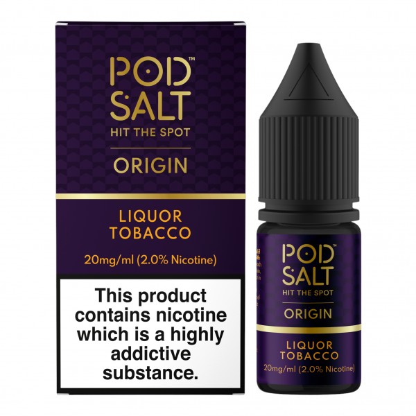 Liquor Tobacco Pod Salt Origin 10ml