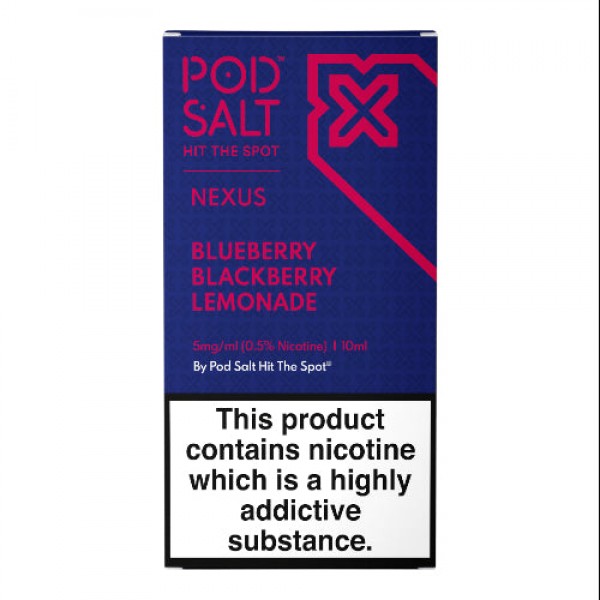 Blueberry Blackberry Lemonade Nexus Nic Salts 10ml