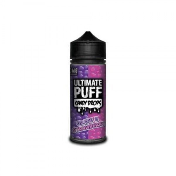 Ultimate Puff Candy Drops Grape & Strawberry 100ml Shortfill