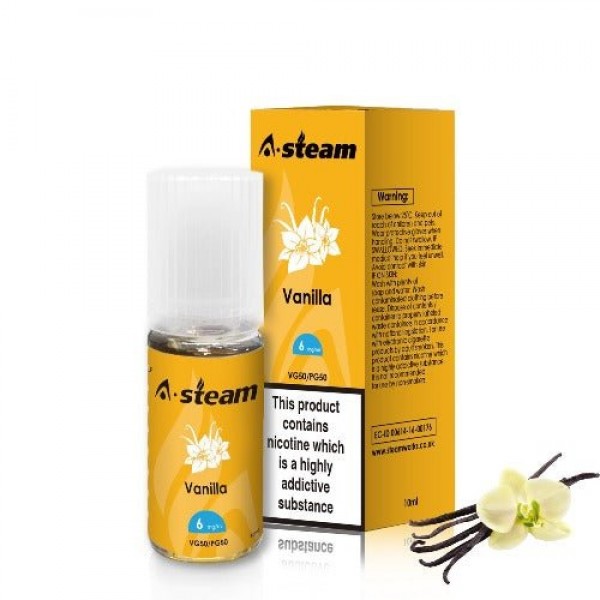 Vanillia 50/50 E-Liquid by A Steam 10ml