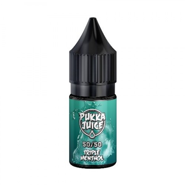 Triple Menthol Pukka Juice 50/50