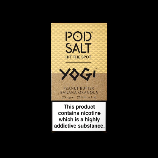 Yogi Peanut Butter Banana Granola Pod Salt Fusion 20mg 10ml