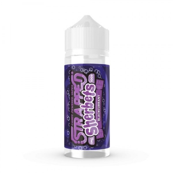 Strapped Sherbets 100ml - Blackcurrant